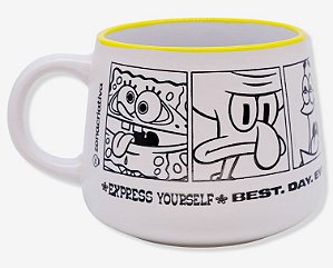 Caneca Moma Bob Esponja - Zonacriativa