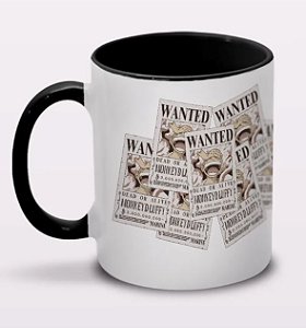 Caneca One Piece Wanted - Piticas