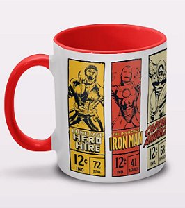 Caneca Marvel Comics - Piticas