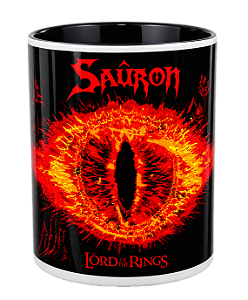 Caneca O Senhor dos Anéis Sauron - Piticas