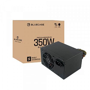 Fonte Bluecase ATX 350W, Bivolt automático