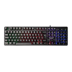 Teclado Gamer TGT M18L, Rainbow, Preto