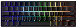 Teclado Gamer Magnético Akko Monsgeek Fun60 Pro Wireless/Bluetooth Sw. Glare Magnetic, RGB, Preto