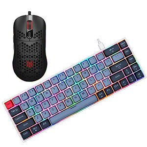 Combo Gamer Teclado Mecânico Revenger BKL003, Switch Red, RGB + Mouse Revenger Tiger MO-TGR002, RGB, 6200DPI