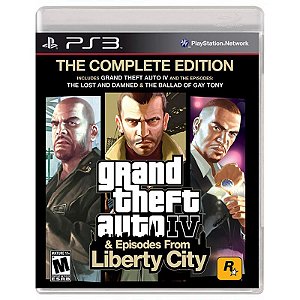 Grand Theft Auto IV & Episodes From Liberty City: The Complete Edition (GTA) - PS3