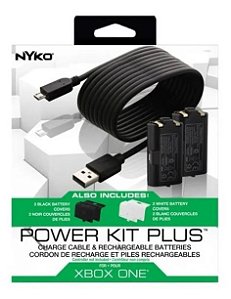 Power Kit Plus 2 Baterias E Carregador  Xbox One, Nyko