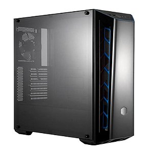 Gabinete Cooler Master MB520, Mid Tower, Com 1 Fan, Lateral de Acrílico, Preto