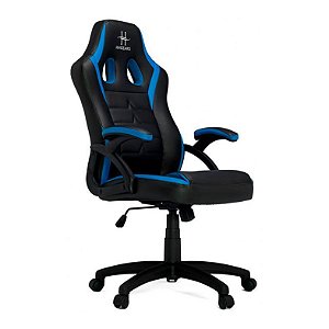 Cadeira Gamer HHGears SM-115, Preto/Azul