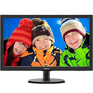 Monitor Philips LED 21.5" Widescreen, Full HD, HDMI - 223V5LHSB2