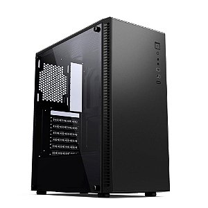 Gabinete Pixxo CGT31B, Mid Tower, Lateral de Acrílico, Preto