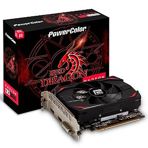 Placa de Vídeo PowerColor AMD Radeon RX 550, 4GB GDDR5