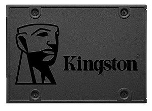 SSD Kingston A400 120GB, SATA, Leitura 500MB/s, Gravação 320MB/s