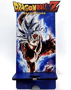 Porta Celular em MDF - DragonBall Z - Goku Instinto Superior
