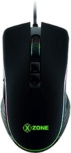 Mouse Gamer Xzone GMF-01, RGB, 4800DPI
