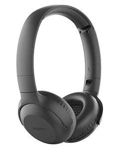 Headphone Bluetooth Philips Supra-aural UH202, Com Microfone, Preto