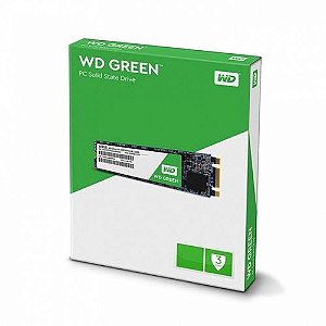 SSD WD Green M.2 2280 120GB, SATA III, Leitura 545MB/s, Gravação 465MB/s