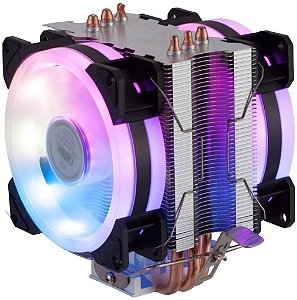 Cooler Box Dex DX-9107D, Duplo Fan, RGB