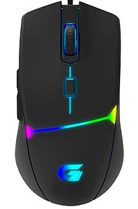 Mouse Gamer Fortrek G Crusader, RGB, 6 Botões, 12800DPI