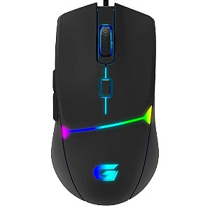 Mouse Gamer Fortrek G Crusader, RGB, 6 Botões, 7200DPI