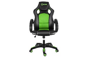 Cadeira Gamer XZONE, Preto com Verde