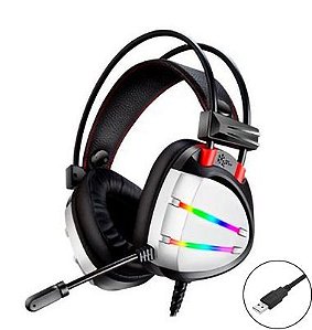 Headset Gamer Gaming Master 7.1 Digital Surround USB AR70 RGB