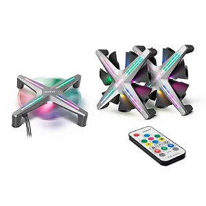 Kit Cooler Alseye X12, 3 fans, RGB, 120mm