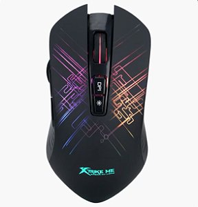 Mouse Gamer Xtrike Backlit GM-510, RGB, 4800DPI