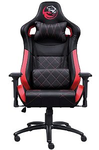 Cadeira Gamer PCYES Mad Racer V10 Preta/Vermelha