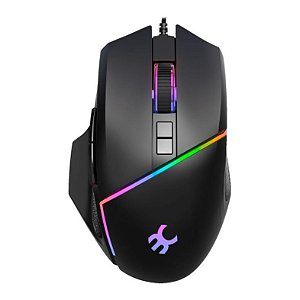 Mouse Gamer Bluecase BGM-02, RGB, 6400DPI