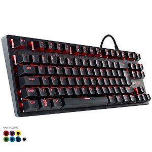 Teclado Gamer Mecânico PCYES KL7 Outemu Blue