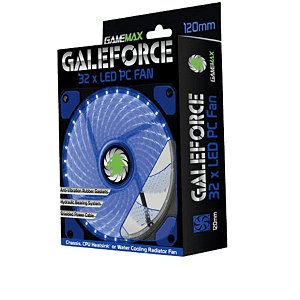 Cooler Gamemax Galeforce Led Azul, 120mm