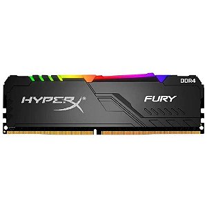 Memória RAM HyperX Fury RGB, 8GB, DDR4, 2666MHz, CL16, HX426C16FB3A/8