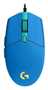 Mouse Gamer Logitech G203 RGB Lightsync Azul 8000DPI