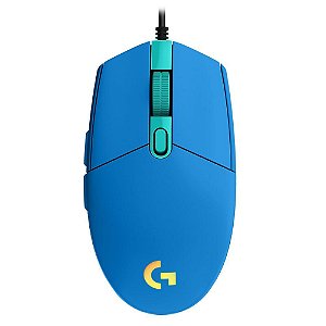 Mouse Gamer Logitech G203 RGB Lightsync Azul 8000DPI