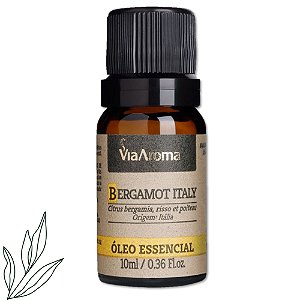 Óleo essencial de Bergamota Via Aroma - Citrus bergamia - 10ml