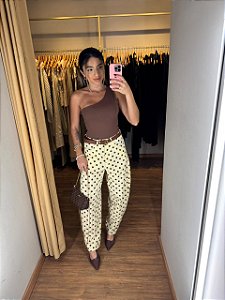 Body Poliamida Um Ombro Só Cores