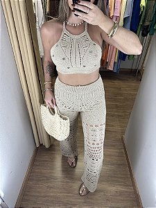 Conjunto Tricô Pipa Cores
