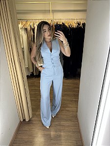 Conjunto Colete Terninho e Calça Cores