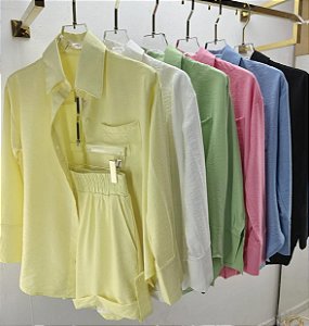 Conjunto Camisa e Short Cores