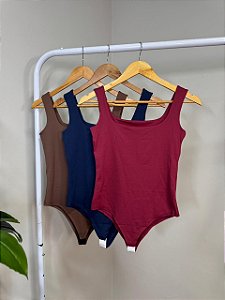 Kit 3 Bodies Alça Quadrado