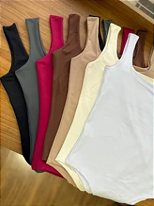 Kit 3 Bodies Alça Quadrado