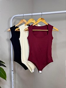 Kit 3 Bodies Alça Grossa