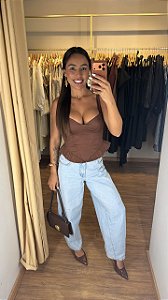 Blusa Corset Tricoline Cores