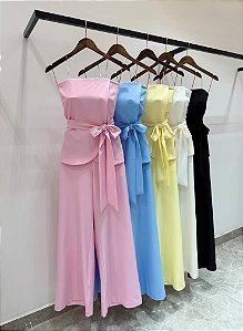 Conjunto Alfaiataria Tomara que Caia Faixa Cores