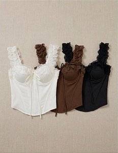 Corset Alfaiataria Cores