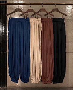 Calça Alladin Seda Cores
