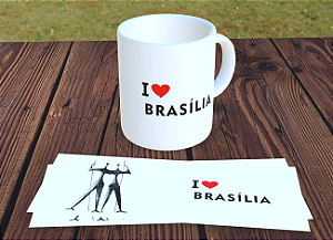 CANECA PERSONALIZADA. TEMA: BRASÍLIA / CADANGOS