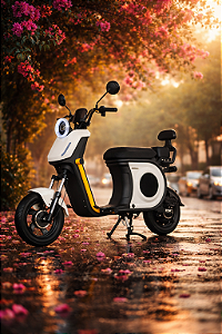 SCOOTER PANDA Q1 - BRANCA - 1000W
