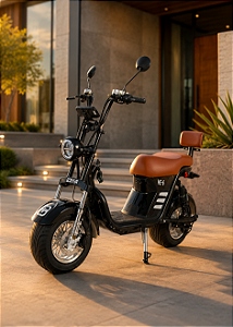 SCOOTER ECOVIVA HE 6 - PRETA - 1000W