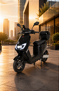 SCOOTER ECOVIVA BE 4 - PRETA - 1000W